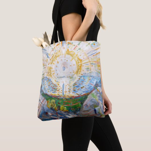 Edvard Munch - The Sun 1912 Tote Bag (Dichtbij)