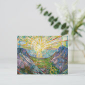 Edvard Munch - The Sun 1916 Briefkaart (Staand voorkant)