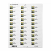 Edvard Munch - The Sun 1916 Etiket (Full Sheet)