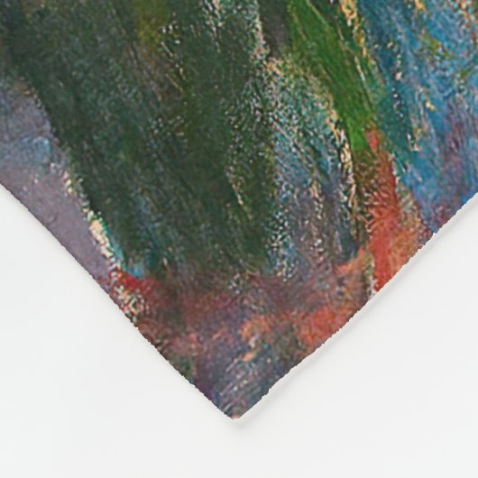 Edvard Munch - The Sun 1916 Fleece Deken (Hoek)