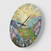 Edvard Munch - The Sun 1916 Grote Klok (Hoek)