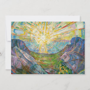 Edvard Munch - The Sun 1916 Kaart