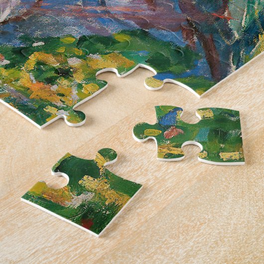 Edvard Munch - The Sun 1916 Legpuzzel (Zijkant)