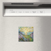 Edvard Munch - The Sun 1916 Magneet (Insitu (Vaatwasser))