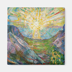 Edvard Munch - The Sun 1916 Magneet