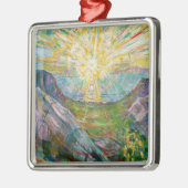 Edvard Munch - The Sun 1916 Metalen Ornament (Links)