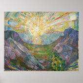 Edvard Munch - The Sun, 1916 Poster (Voorkant)