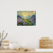 Edvard Munch - The Sun 1916 Poster (Keuken)