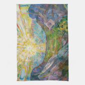 Edvard Munch - The Sun 1916 Theedoek (Verticaal)