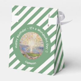 Edvard Munch The Sun (Solen) - Zonsopgang Feestart Bedankdoosjes