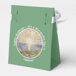 Edvard Munch The Sun (Solen) - Zonsopgang Feestart Bedankdoosjes