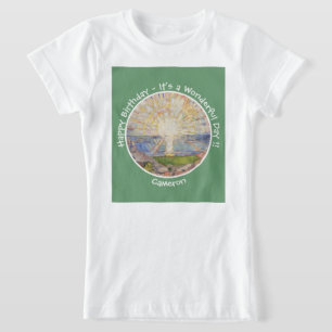 Edvard Munch The Sun (Solen) - Zonsopgang Feestart T-shirt