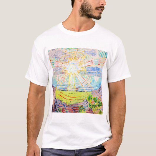 Edvard Munch The Sun T-shirt (Voorkant)
