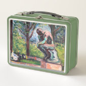 Edvard Munch - The Thinker by Rodin (Voorkant)