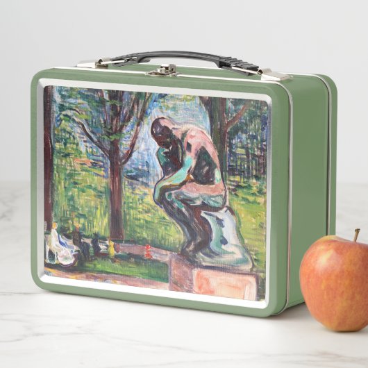 Edvard Munch - The Thinker by Rodin (In situ)