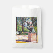 Edvard Munch - The Thinker by Rodin Bedankzakje (Voorkant)