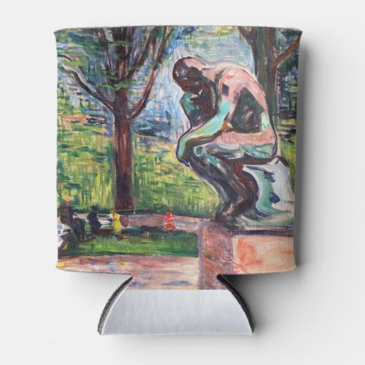 Edvard Munch - The Thinker by Rodin Blikjeskoeler (Voorkant)