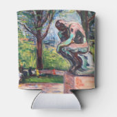 Edvard Munch - The Thinker by Rodin Blikjeskoeler (Achterkant)