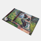 Edvard Munch - The Thinker by Rodin Deurmat (Schuin)