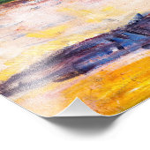 Edvard Munch - The Thinker by Rodin Foto Afdruk (Hoek)