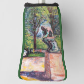 Edvard Munch - The Thinker by Rodin Golfheadcover (Draai 90)