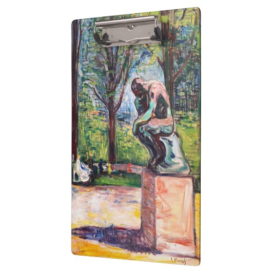 Edvard Munch - The Thinker by Rodin Klembord (Links)