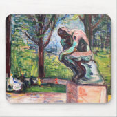 Edvard Munch - The Thinker by Rodin Muismat (Voorkant)