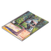 Edvard Munch - The Thinker by Rodin Notitieboek (Linkerzijde)