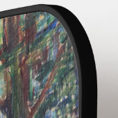 Edvard Munch - The Thinker by Rodin Pickleball Paddle (Links Detail)