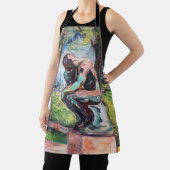 Edvard Munch - The Thinker by Rodin Schort (Insitu)