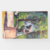 Edvard Munch - The Thinker by Rodin Spandoek (Horizontaal)