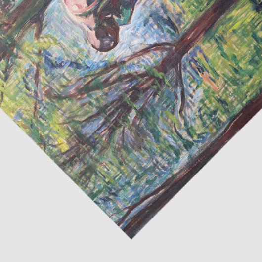 Edvard Munch - The Thinker by Rodin Tissuepapier (Detail)