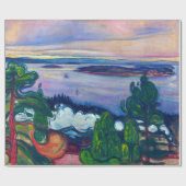 Edvard Munch - Train Smoke Cadeaupapier (Vlak)