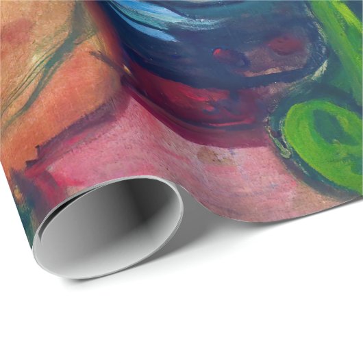 Edvard Munch - Train Smoke Cadeaupapier (Rol Hoek)