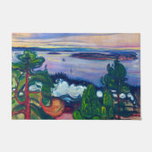 Edvard Munch - Train Smoke Deurmat (Voorkant)