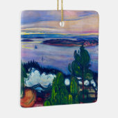 Edvard Munch - Train Smoke Keramisch Ornament (Rechts)