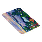 Edvard Munch - Train Smoke Magneet (Rechterzijde)