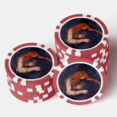 Edvard Munch - Vampier / Liefde en pijn Poker Chips (Opstapeling)