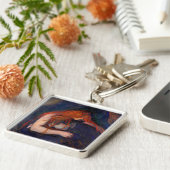 Edvard Munch - Vampier / Liefde en Pijn Sleutelhanger (Zijkant)