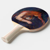 Edvard Munch - Vampier / Liefde en Pijn Tafeltennisbatje (Voorkant Gekanteld)