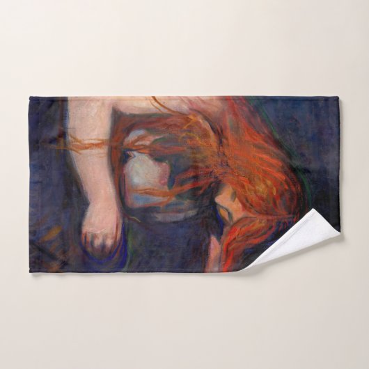 Edvard Munch - Vampire / Love and Pain Bad Handdoek (Handdoek)