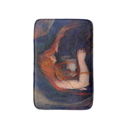 Edvard Munch - Vampire / Love and Pain Badmat (Voorkant Verticaal)