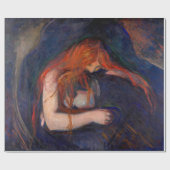 Edvard Munch - Vampire / Love and Pain Cadeaupapier (Vlak)