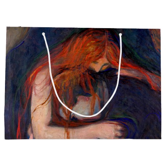 Edvard Munch - Vampire / Love and Pain Groot Cadeauzakje (Achterkant)