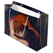 Edvard Munch - Vampire / Love and Pain Groot Cadeauzakje (Voorkant Gekanteld)