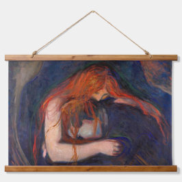 Edvard Munch - Vampire / Love and Pain Hangend Wandkleed