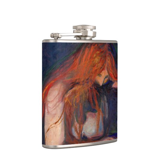 Edvard Munch - Vampire / Love and Pain Heupfles (Rechts)