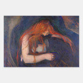 Edvard Munch - Vampire / Love and Pain Inpakpapier Vel (Voorkant)