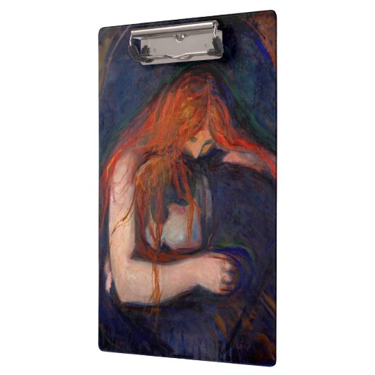 Edvard Munch - Vampire / Love and Pain Klembord (Links)