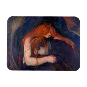Edvard Munch - Vampire / Love and Pain Magneet